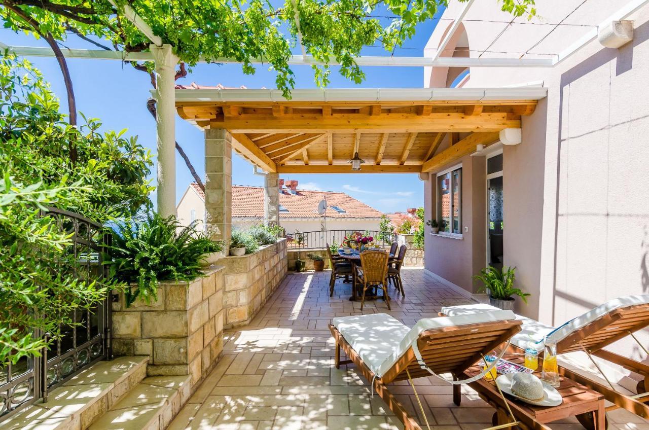 Adriatic Sunny Apartments Mlini Bagian luar foto